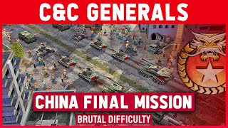 CampC Generals  China Final Mission 7  Nuclear Winter Brutal  Patch 108 1080p [upl. by Beckerman]