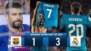 Barcelona 13 Real Madrid HD 1080i Spanish Super Cup Full Match Highlights 130817 [upl. by Atcele]