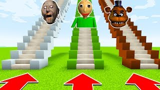 DO NOT CHOOSE THE WRONG STAIRSBALDI BASICSGRANNYFREDDY FAZEBEARPs3Xbox360PS4XboxOnePEMCPE [upl. by Blus]