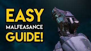 Destiny 2 Forsaken  EASY MALFEASANCE GUIDE [upl. by Tyrone]