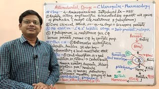 Antimalarial Drugs Part05 Chloroquine Mechanism of Action  Chloroquine  Chloroquine MOA [upl. by Doykos]