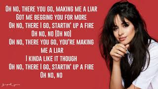 Camila Cabello  Liar Lyrics [upl. by Geraldine]