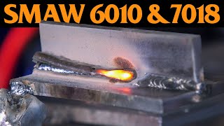 STICK WELDING for Beginners  SMAW 6010 amp 7018 [upl. by Morry817]