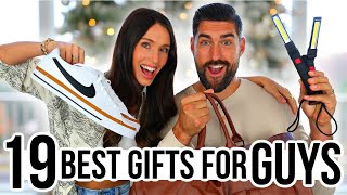 19 BEST Gifts for GUYS Mens Gift Guide 2022 [upl. by Tarazi485]