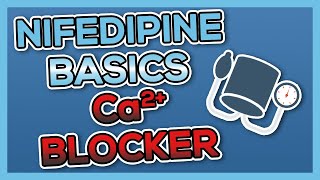 Nifedipine Adalat Nursing Drug Card Simplified  Pharmacology [upl. by Jakob598]