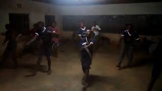 Makwa Boys High schools dance crew training [upl. by Nauqes]