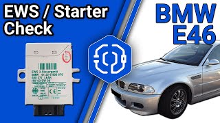 How to check BMW Starter with EWS [upl. by Torbert]