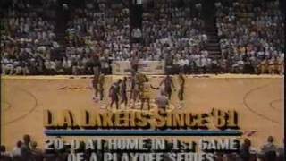 1988 NBA Finals Pistons at Lakers Gm 1 part 112 [upl. by Kenyon827]