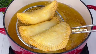 HOW TO MAKE FRIED MEAT PIES  EMPANADA BEST RECIPE IN 2 WAYS [upl. by Jeri]