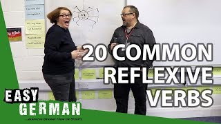 20 Common Reflexive Verbs in German  Super Easy German 97 [upl. by Eneli]