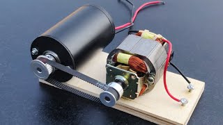 Making Powerful 220V AC Generator [upl. by Kotick]