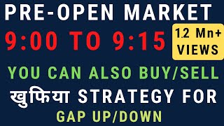 What is Pre Opening Session in Stock Market  How to trade in Pre Open Market [upl. by Sirah]