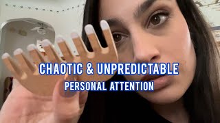 Fast amp Chaotic ASMR Personal Attention w Visuals [upl. by Plato]