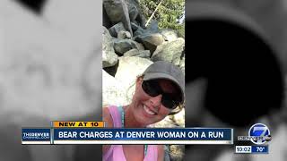 Colorado woman captures the moment a bear charged her during vacation in Canada [upl. by Anegue322]