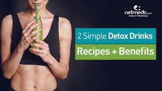 2 Simple amp Easy Detox Drink Recipes [upl. by Marmawke]