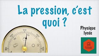 La pression cest quoi [upl. by Eba]