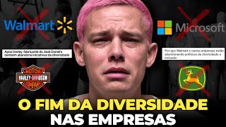 POR QUE AS EMPRESAS ESTÃO ABANDONANDO A DIVERSIDADE [upl. by Lutero]