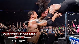 FULL MATCH  Batista vs The Undertaker – World Heavyweight Title Match WrestleMania 23 [upl. by Lednam]