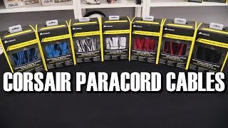 Corsair Premium Paracord Cable Kit Review [upl. by Jaclyn]