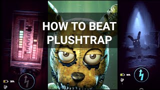 HOW TO BEAT PLUSHTRAP  TUTORIAL  GUIDE  FNaF AR Special Delivery [upl. by Afatsom487]