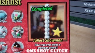 UNOBTAINABLE Tallest Snowman Holiday Quest Completed  Tower Heroes ROBLOX [upl. by Oalsecnew]