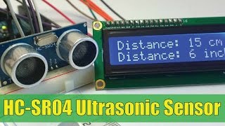 Ultrasonic Sensor HCSR04 and Arduino Tutorial [upl. by Asillam]