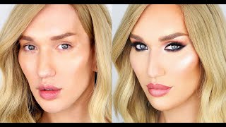 TRANSGENDER FEMINISING MAKEUP TUTORIAL  TIPS amp TRICKS [upl. by Elyod]