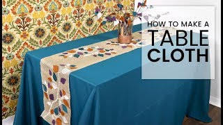 How to Make a Tablecloth [upl. by Airotciv]