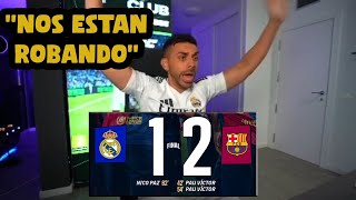 DjMaRiiO REACCIONA A REAL MADRID VS BARCELONA  AMISTOSO [upl. by Ardnwahsal]