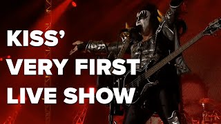 KISS Live Debut  This Week In Music History [upl. by Oralia]