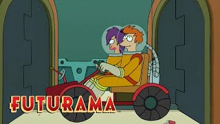 FUTURAMA  Season 1 Episode 2 Moon Ride  SYFY [upl. by Flossi]