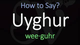 How to Pronounce Uyghur CORRECTLY Meaning amp Pronunciation [upl. by Uhn899]