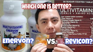 WHICH IS BETTER ENERVON MULTIVITAMINS WITH VITAMIN C OR REVICON FORTE FOR YOUR IMMUNE SYSTEM [upl. by Helga]