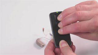 How to pair Remote Control and Oticon Opn S™ miniRITE R [upl. by Syck]