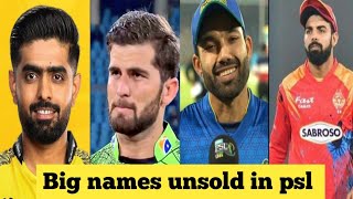 Big names unsold in psl [upl. by Royall373]