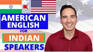 American Accent Training for Indian Speakers  Accent Reduction Classes [upl. by Ddot]