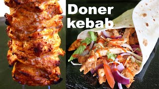 1 kg Homemade Chicken Döner Kebab  The Best Doner Kebab At Home [upl. by Atnahsa941]