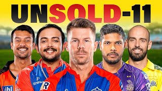 Biggest Players Who Went UNSOLD In IPL Auction 2025 [upl. by Martres]