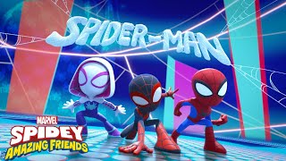 🕷The Spidey Team  Marvels Spidey and His Amazing Friends  Disney Kids [upl. by Shayne]