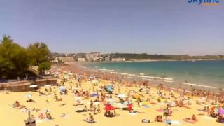 Live webcam Santander  Time Lapse [upl. by Ylra]