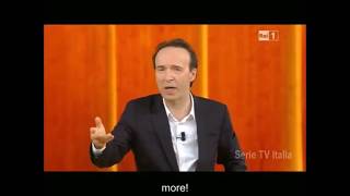 Benigni  L Amore e la Felicità  Love and Happiness sub eng [upl. by Reynold]