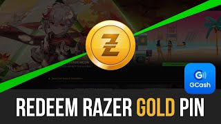 HOW TO USEREDEEM THE RAZER GOLD PIN  GCASH [upl. by Eahsal]