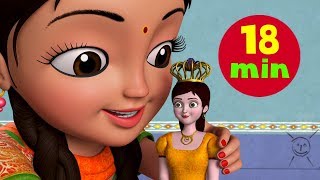 Gudiya Rani Badi Sayani  Baby Doll Song and More  Hindi Rhymes for Children  Infobells [upl. by Ettennek]