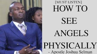 MUST LISTEN How to see Angels Physically  Apostle Joshua Selman [upl. by Hadrian471]