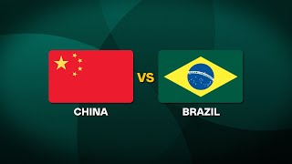 China vs Brazil  2025 World Baseball Classic Qualifiers [upl. by Annasus]