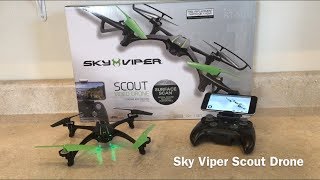 Sky Viper Scout Drone Review [upl. by Tra751]