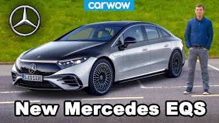 New Mercedes EQS REVIEW amp tested 060mph  is it as quick as a Tesla [upl. by Thurstan473]