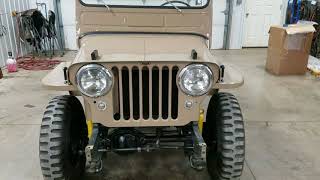 1951 Willys Jeep Cj3a [upl. by Gonzalo]