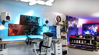 My 2021 ULTIMATE Gaming Setup amp YouTube Studio Tour [upl. by Allenad]