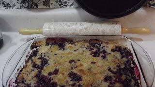 Blackberry Cobbler 100 Year Old Recipe  Extra Yummy  The Hillbilly Kitchen [upl. by Pepillo]